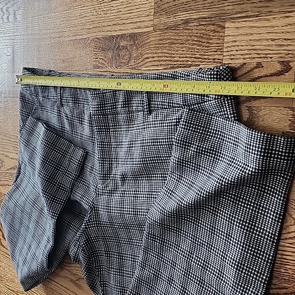 (16) Merona Stretch Tartan Trousers Slim Fit Business Casual Straight Leg - Picture 7 of 8